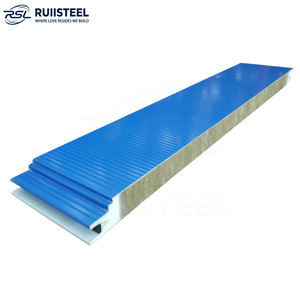 Paneles Sándwich de Acero Ignífugos con Aislamiento Térmico para Paredes Exteriores a <span class=keywords><strong>Precio</strong></span> Competitivo por <span class=keywords><strong>M2</strong></span> - Product Image 2