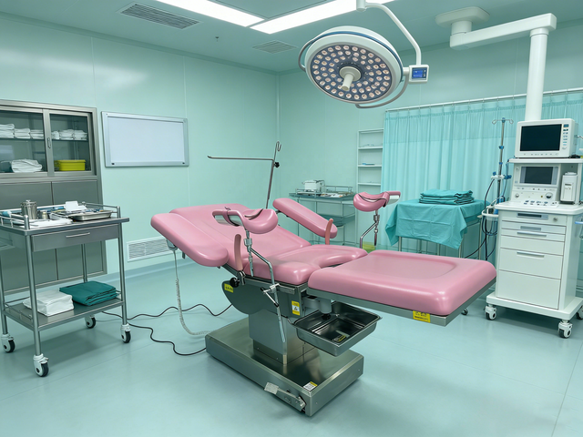 Manual Gynecological Maternity Surgical Bed Labor Delivery Recovery Multi Functional Design Hospital Obstetric Wards CE