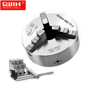 Sanou Pro Máy Tiện Chuck 200Mm Độ Chính Xác Cao 3 Hàm Tự Định Tâm Chuck K11-200 Pro Với 0.03Mm Cuộn Chuck Hướng Dẫn Sử Dụng Loại - Product Image 1