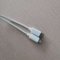 Câble de charge rapide Type-C HL en cuivre pur 0,2 m 1 m, blindé tressé, transmission de données, gaine en silicone TPE, connecteurs en alliage d'aluminium
