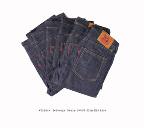 Jeans da Uomo in <span class=keywords><strong>Denim</strong></span> Grezzo Selvedge Rosso Stile Retrò, Abbigliamento Casual, Vestibilità Comoda, Pantaloni alla Moda, Produzione di Fabbrica - Product Image 2