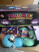 Jouet anti-stress Smushers Stretch Face Squishy pour cadeau d'Halloween