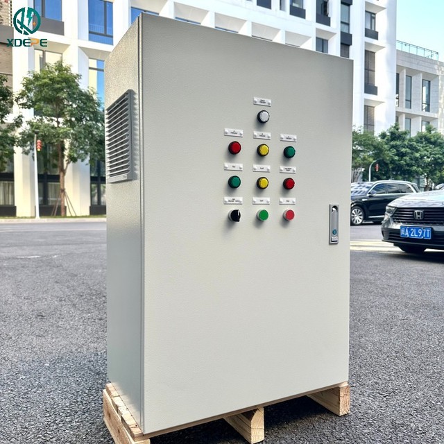 Star-Delta Automation Control Cabinet IP55 Power Electrical Panel Manual/Auto Switching for Smooth Start 0.75-110kW Motor Power