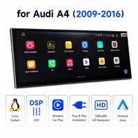 Système multimédia automobile Linux à démarrage rapide de 15,8 pouces avec CarPlay sans fil et Android Auto pour Audi A4 A4L S4 B8 A5 S5 2009-2016 IPS DSP