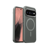 Coque pour Google Pixel 10 Pro XL 11 Pixel11, protection magnétique en maille nid d'abeille, coque de protection en métal pour objectif