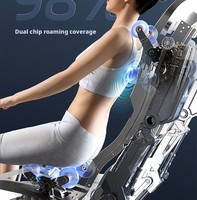 Fauteuil de massage électrique YS-C66 à double moteur, zéro gravité, avec rail SL, chauffage intégré, inclinable, portable, pliable, HiFi Bluetooth
