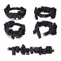 Ensembles de pochettes tactiques légères pour lampes de poche, kits utilitaires multifonctionnels, ceintures de service de sécurité avec pochettes à outils