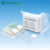 Pre Cleaned Positively Charged Adhesive Glass Slides with Frosted Marking Area for Cytology Processors and Staining Workflow