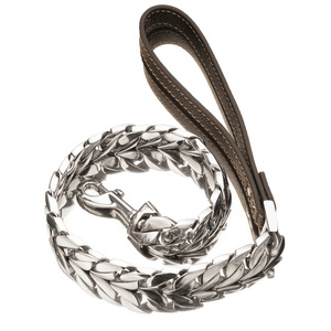 <span class=keywords><strong>Cadenas</strong></span> de Lujo <span class=keywords><strong>para</strong></span> Mascotas de 32 mm de Grosor, Juego de Eslabones Cubanos de Acero Inoxidable, Collares <span class=keywords><strong>para</strong></span> <span class=keywords><strong>Perros</strong></span> Bulldog Francés y <span class=keywords><strong>Pitbull</strong></span> con Correa - Product Image 5