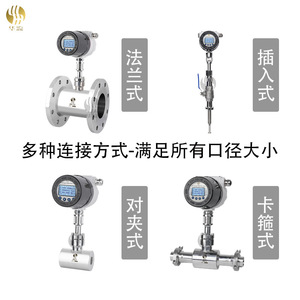 Hualiu Thermal Gas Mass Flow Meter DN32 Stainless Steel High Accuracy For Natural Gas And Flue Gas Measurement - Product Image 2