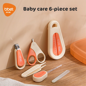 BAOHUI <span class=keywords><strong>Bbet</strong></span> 6 pièces/kit – Nouveau kit complet de manucure pour bébés et enfants – Essentiels de soin pour nouveau-nés – Matériaux sûrs - Product Image 2