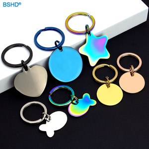 व्यक्तिगत कुत्ते का नाम टैग 6 रंग स्टेनलेस स्टील uv/लेजर लोगो कॉलर आईडी रिक्त हड्डी के आकार के कुत्ते टैग प्लेट - Product Image 5