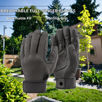 Gants de protection sportifs respirants, durables, antidérapants, avec fermeture auto-agrippante, en tissu polyuréthane pour hommes