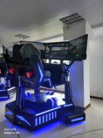 Simulador de Carreras 3DOF con Pantalla Triple, Máquina de Juego Dinámica de Conducción F1 para Centros de Juego y Parques de Diversiones