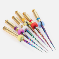 Fichiers dentaires rotatifs Rainbow Niti Fichiers à activation thermique endo pour canaux radiculaires