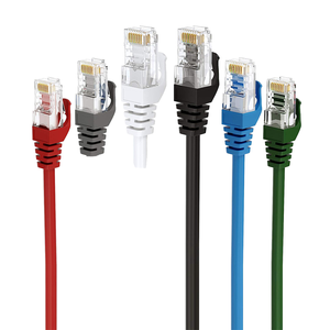 สายอีเธอร์เน็ต CAT6 CAT6A 250MHz UTP FTP SFTP แบบกลม 26AWG CCA BC PVC ผลิตจากโรงงาน สำหรับเซิร์ฟเวอร์ เกมมิ่ง เน็ตเวิร์ค ปรับแต่งได้ - Product Image 1