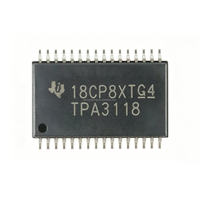 Circuit intégré de puissance de classe D TPA3118D2DAPR HTSSOP-32, amplificateur audio stéréo 2 canaux 50W, puce IC 4.5V-26V