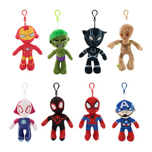 Juguete de Peluche de los Vengadores de <span class=keywords><strong>Marvel</strong></span> al por Mayor, Muñeco de Peluche Suave de la Serie de Superhéroes Spider-Man, Regalo Coleccionable de Anime - Product Image 4