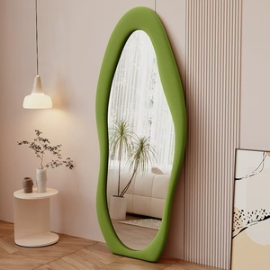 Gương trang điểm đứng khung trắng mới để trang trí nhà cửa - Product Image 3