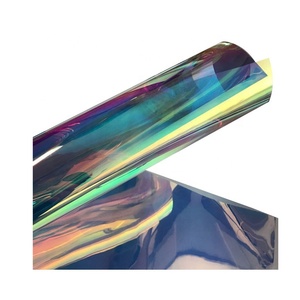 Pellicola in Vetro Dicroico Iridescente Autoadesiva Antigraffio per Vetri Edilizi e Pannelli Acrilici - Product Image 1