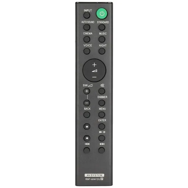 RMT-AH412U For Sony AV System Remote Control HT-S20R HT-S40R HT-S500RF HT-S700RF SS-S20R SS-S40R