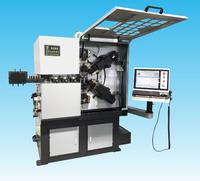 Nouvelle conception cnc 660 printemps faisant la machine automatique fil plat machine de enroulement de lion en or du fabricant