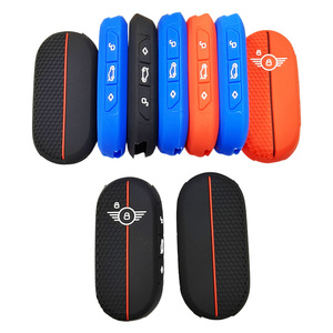 Étui de clé de voiture en gel de silicone haut de gamme, nouveau, motif nid d'abeille, pour MINI Countryman <span class=keywords><strong>Cooper</strong></span> 235i (Mexique) 2014 - Product Image 1