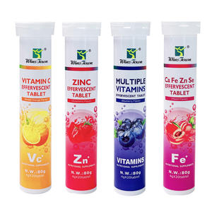 แท็บเล็ตทำให้เกิดฟองวิตามินซีสังกะสีทำให้ผิวขาวขึ้น - Product Image 1