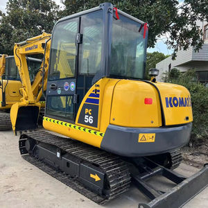 Excavatrice utilisée KOMATSU PC56-7 des prix bon marché excellente représentation Excavatrice utilisée KOMATSU à vendre - Product Image 1