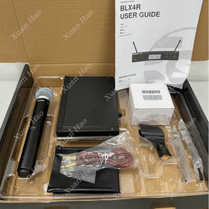 BLX24R BLX4R BETA58 <span class=keywords><strong>PG58</strong></span> UHF Sistema de micrófono de karaoke inalámbrico Micrófono de mano de metal para voces en vivo Karaoke de voz - Product Image 5