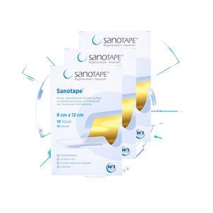 Pansement pour soins des cicatrices à usage quotidien, 8 x 12 cm, pour plaies prolongées, favorisant la récupération cutanée, protection douce et guérison sûre - Product Image 1