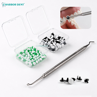 Kit d'outils de moulage pour composites dentaires à polymérisation rapide, instrument de sculpture antiadhésif pour blanchiment et restauration dentaire Harbor Dent