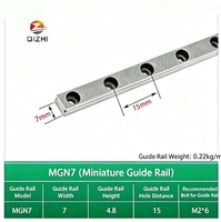 Guide linéaire MGN7 MGN9, alternative au MGN7C, rail et bloc de guidage miniature silencieux