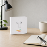 Boîte d'emballage personnalisable pour écouteurs TWS, couleur personnalisée et logo imprimé pour la promotion de la marque
