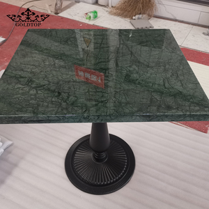 Mesa de Centro de Mármol <span class=keywords><strong>Verde</strong></span> <span class=keywords><strong>Guatemala</strong></span>, Piedra Natural de la India, Venta al por Mayor OEM/ODM, para Comedor - Product Image 5