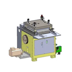 Découpeur automatique de machine de découpe pour le découpage d'électrode de batterie de laboratoire