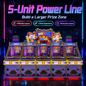 Machine de jeu en cabinet à <span class=keywords><strong>prix</strong></span> d'usine pour centres de divertissement familial (FEC) avec fonction de jeu multi-joueurs connectable, utilisant une machine à pousse-pièces et des machines d'arcade - Product Image 6