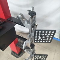 Machine d'alignement des roues portable à écran unique, moins chère, pour atelier de réparation automobile