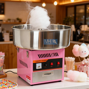 業務用綿菓子製造機（コーン付き）ホテル・レストラン向け - Product Image 1