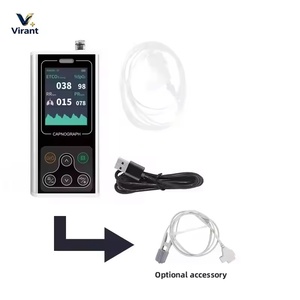 Monitor de Capnografía de Flujo Lateral EtCO2 Veterinario con Compensación Automática de Temperatura para <span class=keywords><strong>Pruebas</strong></span> Precisas en Clínicas Veterinarias - Product Image 2