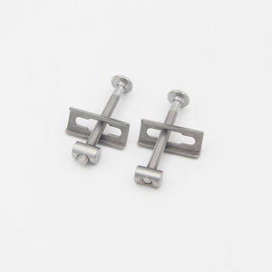 Horing NL888 Nuovo Stile Moderno Kit di <span class=keywords><strong>Viti</strong></span> di Fissaggio <span class=keywords><strong>per</strong></span> Sedile WC in Acciaio Inox SS304 M5x51mm <span class=keywords><strong>per</strong></span> Bagno - Product Image 2