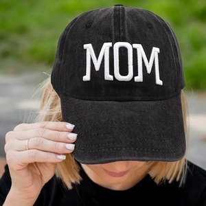 หมวกเบสบอลปักลายตัวอักษร DAD & MOM แบบยูนิเซ็กซ์ - หมวกกีฬาตกปลาสำหรับกิจกรรมกลางแจ้ง ปักโลโก้ได้ตามต้องการ ผ้าฝ้าย 100% สไตล์สปอร์ต - Product Image 5