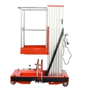 Plataforma de Trabajo Hidráulica Móvil Uni-Silent 8M, Elevador de Tijera de un Solo Mástil, 150 kg, Aleación de Aluminio, Mesa Elevadora para el Hogar GTWY6-150-1 - Product Image 3