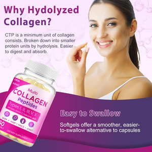 Complément de beauté pour la peau, les cheveux et les ongles, en gélules, avec collagène hydrolysé - Product Image 5