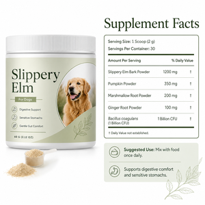 Hochwirksames Verdauungsförderndes Pulver für Hunde - Probiotische & Ballaststoffreiche Formel - Großhandel Haustier-Vitalitäts-Wellness-Ergänzung 2oz - Product Image 6