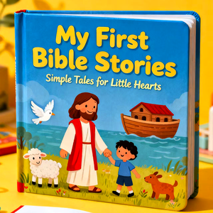 Bible pour enfants chrétiens à reliure parfaite, écologique, avec impression personnalisée, journal de l'histoire biblique, <span class=keywords><strong>livre</strong></span> d'étude biblique pour enfants - Product Image 2