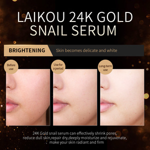 Français 24k Golden Snail Essence 100ml Produits de soins de la peau Usine Vente en gros de l'essence hydratante - Product Image 4