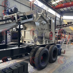 <span class=keywords><strong>Sand</strong></span>-und Kies aggregat Mobile Crusher Produktions linie Ausrüstung, River Pebble Hubei Crusher - Product Image 4