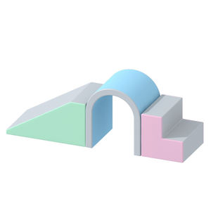 定制彩虹桥儿童软游戏攀岩训练设备生日派对雇佣婴儿软游戏 - Product Image 5