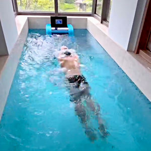 Machine d'entraînement de natation actuelle de <span class=keywords><strong>piscine</strong></span> sans fin creusée extérieure de haute qualité - Product Image 5